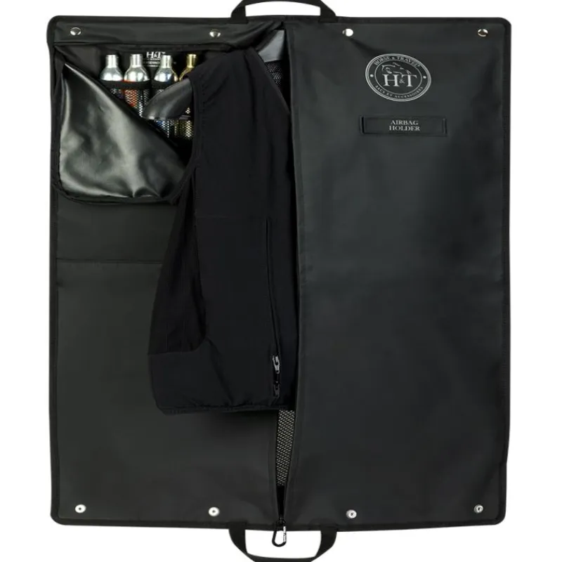 HORSE & TRAVEL Air Bag Holder - Housse gilet airbag équitation et cartouches - Horse and Travel< Equipement Concours|Idées Cadeaux