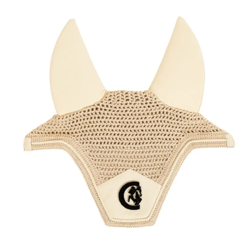 KENTUCKY HORSEWEAR Bonnet anti-mouches anti-bruit cheval Wellington 3D - Kentucky< Bonnet Anti-Mouche Cheval