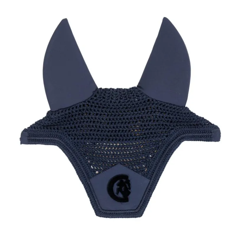 KENTUCKY HORSEWEAR Bonnet anti-mouches anti-bruit cheval Wellington 3D - Kentucky< Bonnet Anti-Mouche Cheval