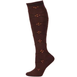 HARRY'S HORSE Chaussettes équitation hautes à carreaux -< Equipement Équitation Pas Cher|Chaussettes Équitation