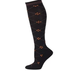 HARRY'S HORSE Chaussettes équitation hautes à carreaux -< Equipement Équitation Pas Cher|Chaussettes Équitation