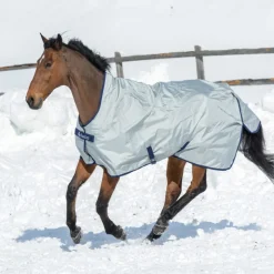 BUCAS Couverture extérieur cheval encolure haute thermorégulante 0g Power Turnout -< Couvertures D'Extérieur Cheval