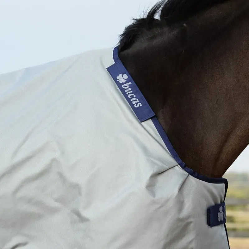BUCAS Couverture imperméable cheval thermorégulante Power Turnout Médium 150g -< Couvertures D'Extérieur Cheval