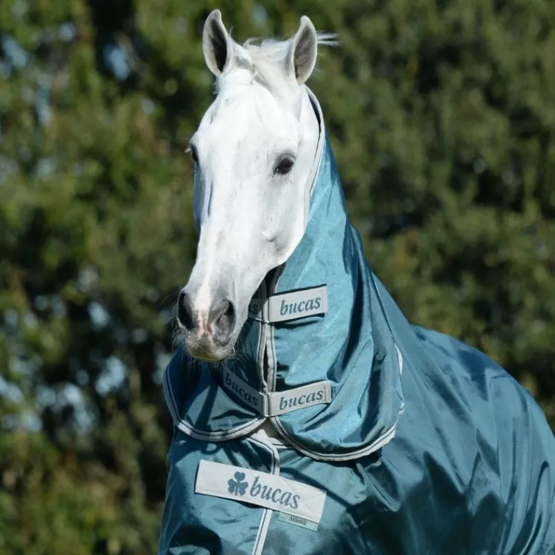 BUCAS Couvre-cou imperméable cheval Atlantic 50g -< Couvre-Cou Cheval