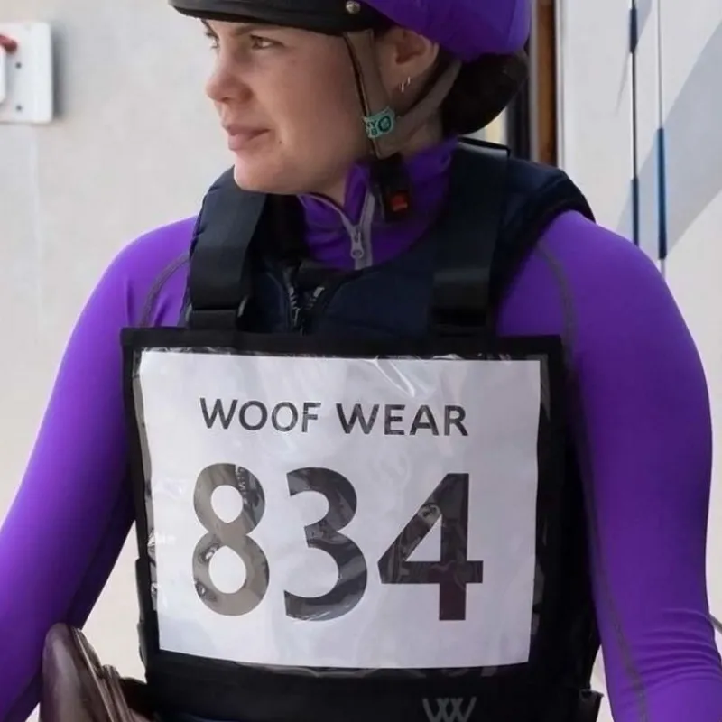 WOOF WEAR Dossard de cross -< Equipement Concours