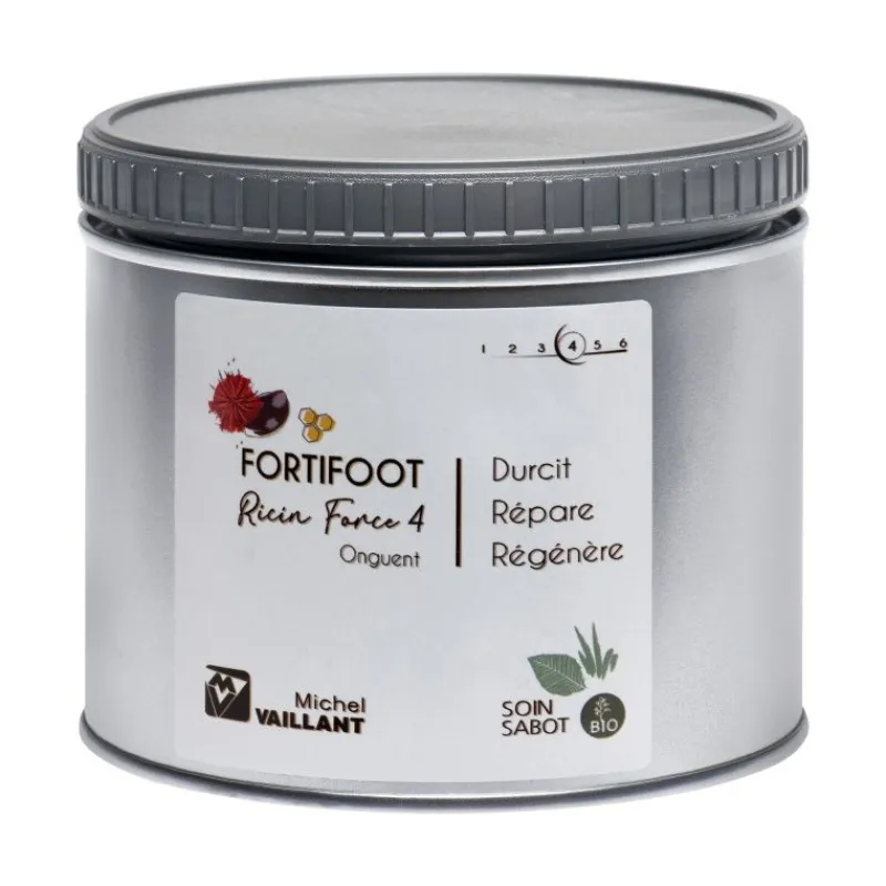MICHEL VAILLANT Fortifoot Onguent sabots Bio Ricin Force 4 -< Sabot Cheval Sec Et Cassant|Graisse À Pied Cheval