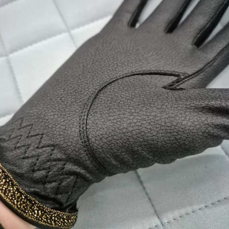 GLOVERS Gants équitation Femme Classic Diamond -< Gants D'Équitation