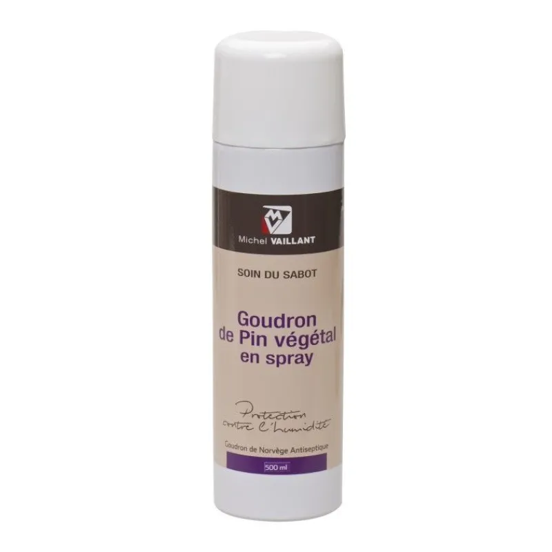 MICHEL VAILLANT Goudron végétal de pin en Spray sabots cheval 500ml -< Goudron Sabot