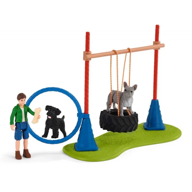 SCHLEICH Kit divertissement pour chiens -<Enfant Jouets Enfant|Horse Club Schleich