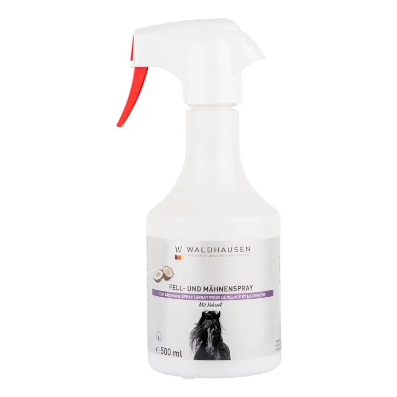 WALDHAUSEN Lustrant et démêlant cheval Huile de coco -< Lustrant Démêlant Pour Chevaux
