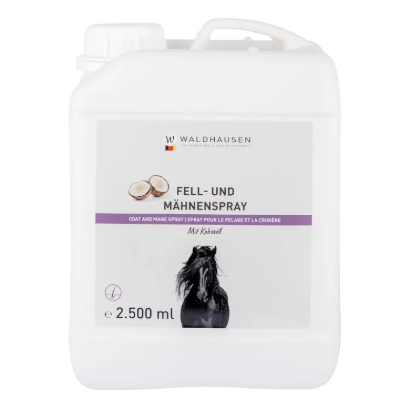 WALDHAUSEN Lustrant et démêlant cheval Huile de coco -< Lustrant Démêlant Pour Chevaux
