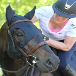 FENWICK Masque cheval anti-stress oreilles anti-bruit Technologie Titane Liquide -< Equipement Concours|Masque Anti-Stress Cheval
