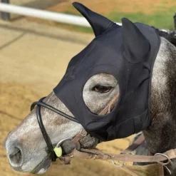 FENWICK Masque cheval anti-stress avec oreilles - Technologie Titane Liquide -< Equipement Concours|Masque Anti-Stress Cheval