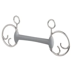 BERIS Mors Baucher avec canon à olives doux -< Mors Cheval