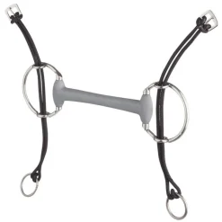 BERIS Mors releveur cheval canon à olives dur -< Mors Cheval