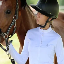 KEVIN STAUT COLLECTION Polo de concours manches longues Femme -<Femme Concours Femme