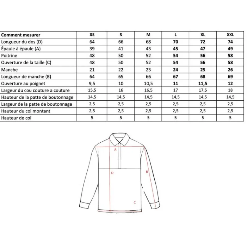 KEVIN STAUT COLLECTION Polo de concours manches longues Homme -<Homme Concours Homme