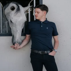 KEVIN STAUT COLLECTION Polo équitation Homme -<Homme Tee-Shirts, Polos Homme