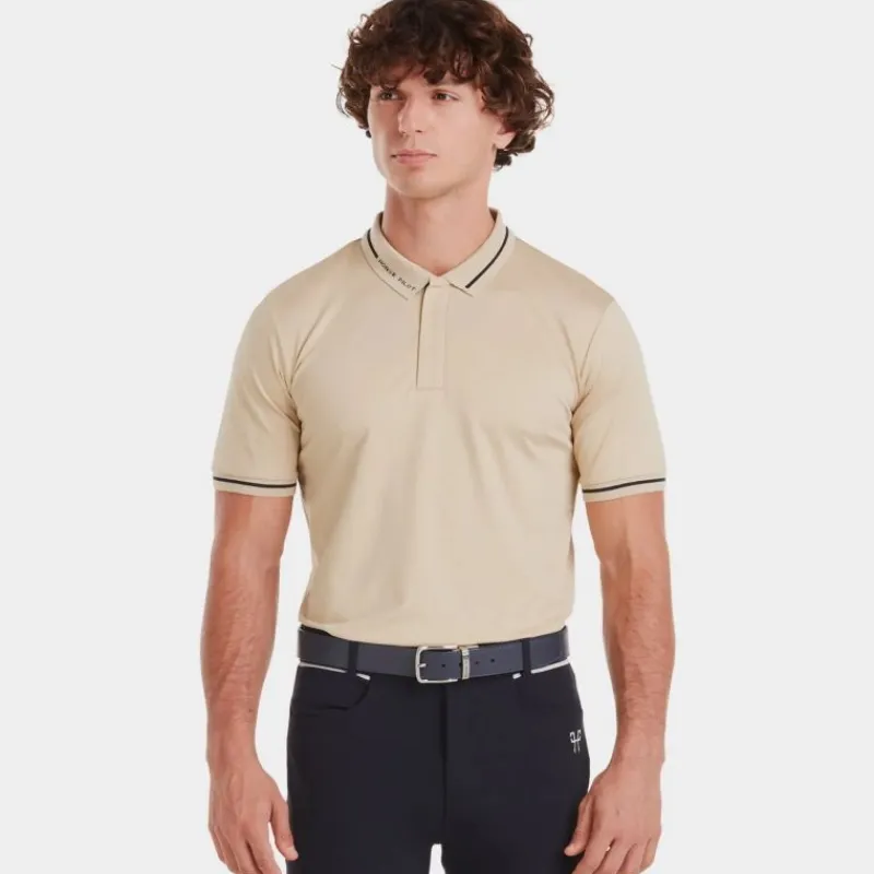 HORSE PILOT Polo équitation homme Atlas -<Homme Tee-Shirts, Polos Homme