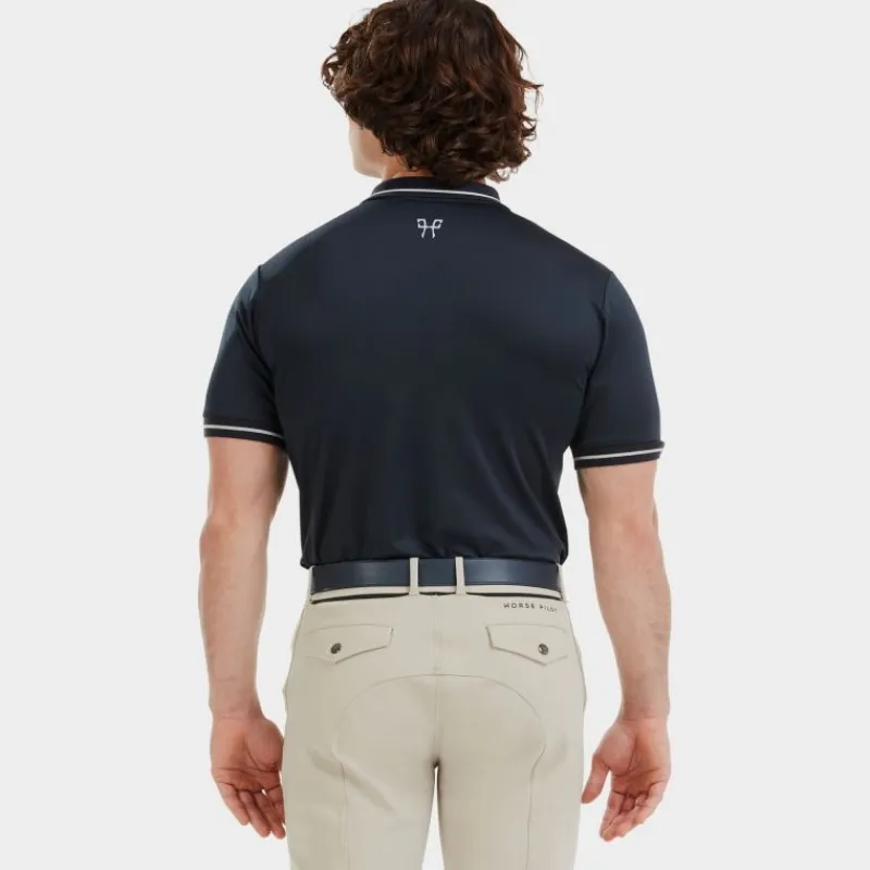 HORSE PILOT Polo équitation homme Atlas -<Homme Tee-Shirts, Polos Homme