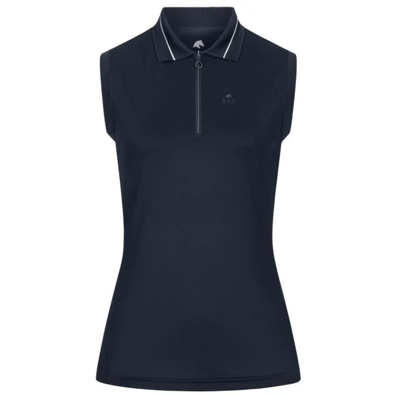 ELT Polo sans manches équitation femme Paris -<Femme Equipement Équitation Pas Cher|Tee-Shirts Et Polos Équitation Femme