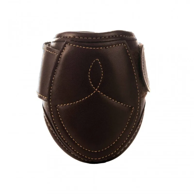 KENTUCKY HORSEWEAR Protège-boulets cheval simili-cuir - Kentucky< Protège-Boulets
