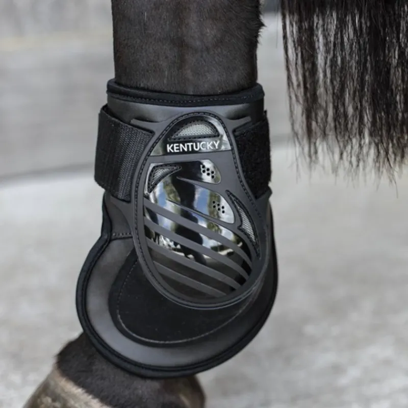 KENTUCKY HORSEWEAR Protège-boulets cheval velcro long Deep - Kentucky< Protège-Boulets