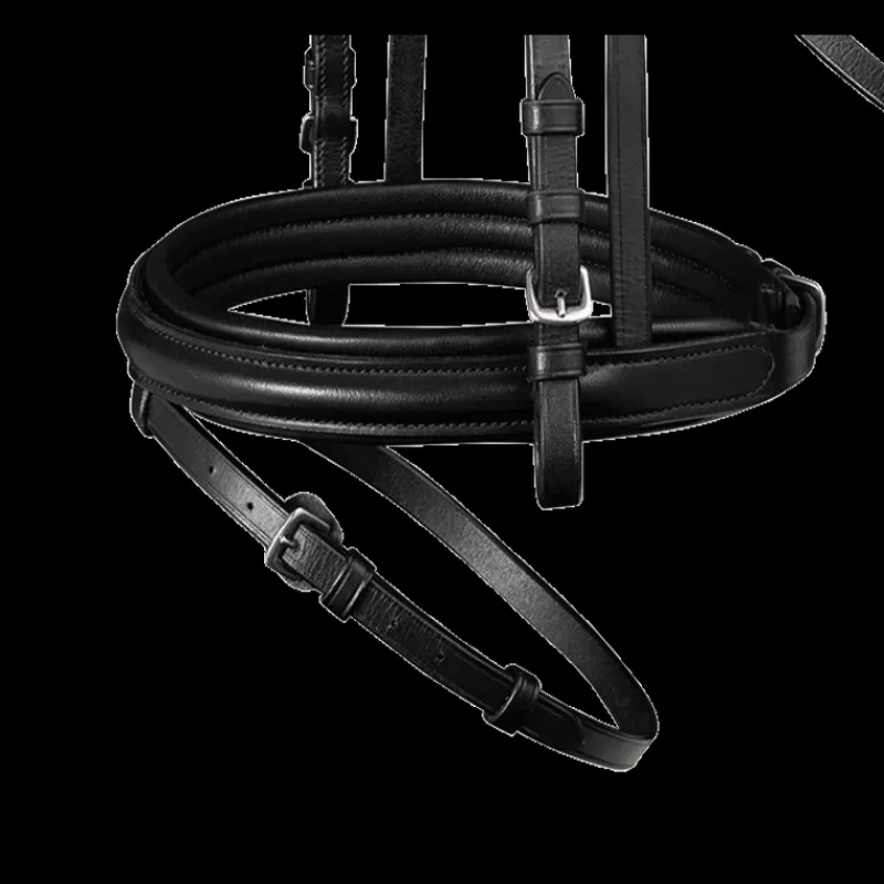WALDHAUSEN Rembourrage de muserolle en cuir Design X-line -< Accessoires De Bridon Cheval