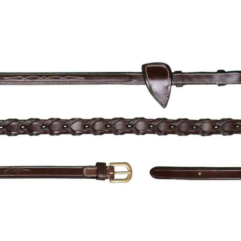 DYON Rênes tressées Bredies D Collection - Dy'on< Accessoires De Bridon Cheval