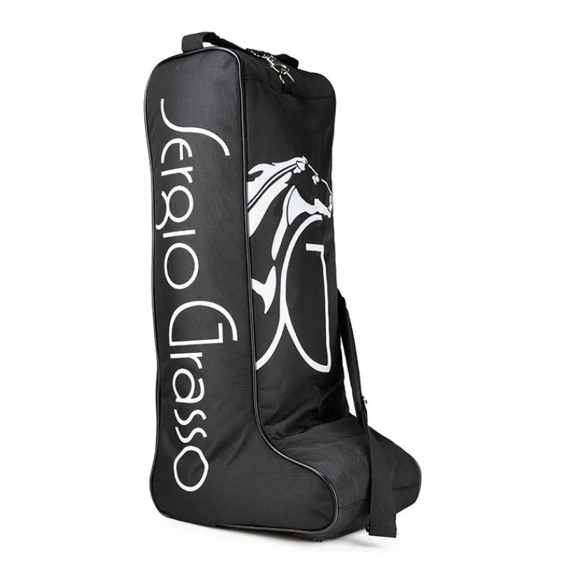 SERGIO GRASSO Sac à bottes équitation doublé Luxe -< Equipement Concours|Bagagerie Du Cavalier