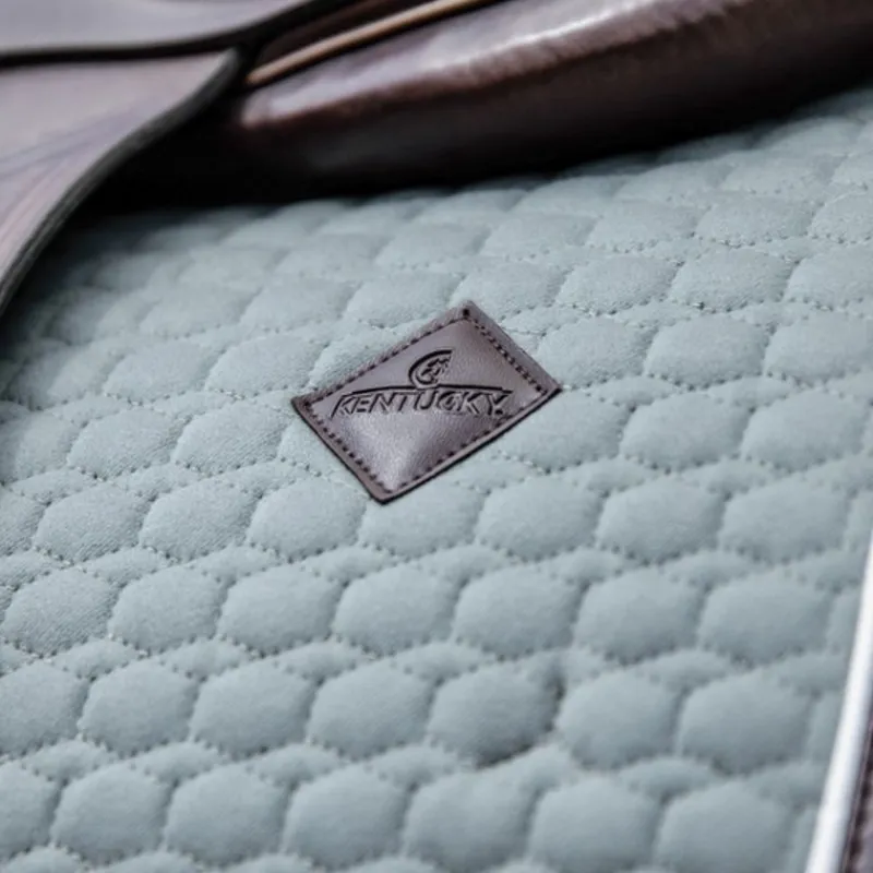 KENTUCKY HORSEWEAR Tapis de selle cheval Classic cuir - Kentucky< Tapis De Dressage|Tapis De Selle Classiques