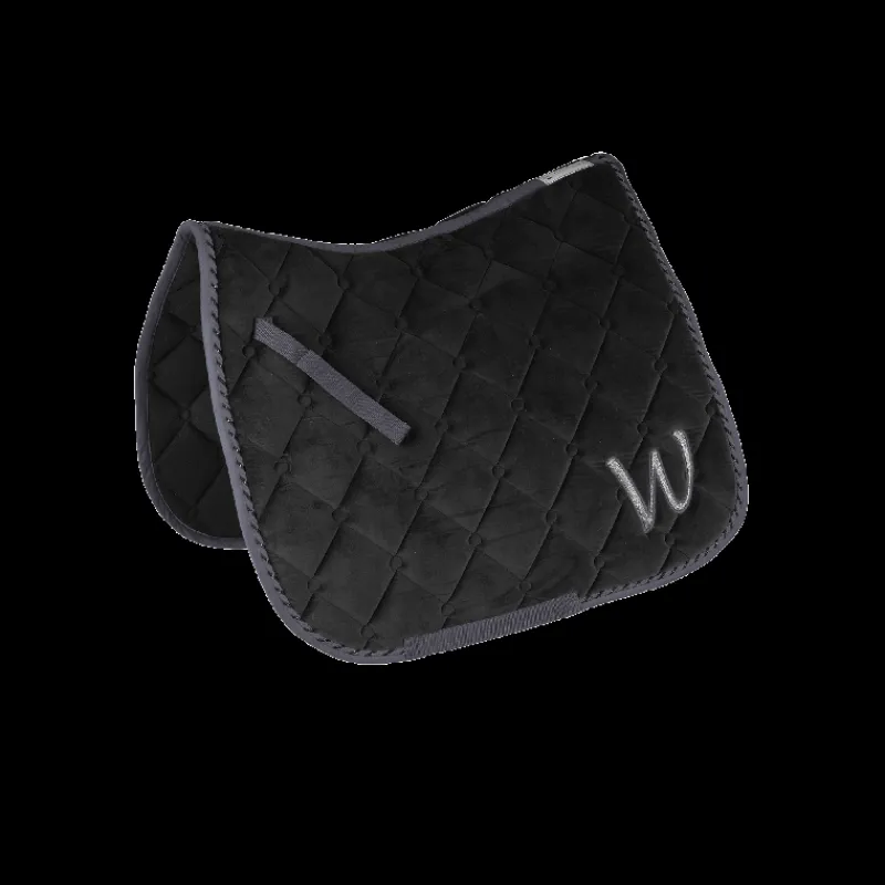 WALDHAUSEN Tapis de selle cheval velours Avignon -< Tapis De Dressage|Tapis De Selle Classiques