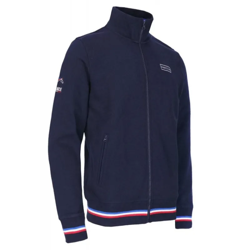 HARCOUR Veste sweat homme Reveurh Rider France -<Homme Polaires, Sweats Homme