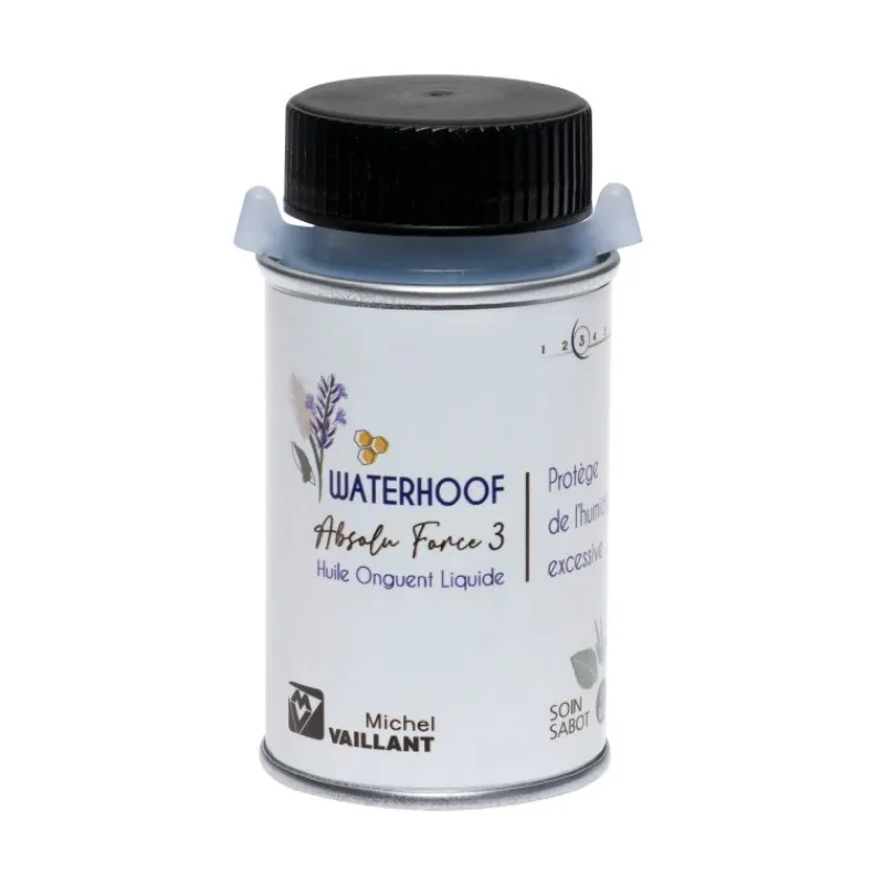 MICHEL VAILLANT Waterhoof huile bio sabot cheval Absolu Force 3 -< Corne Molle Sabot Cheval|Huile Sabot Cheval